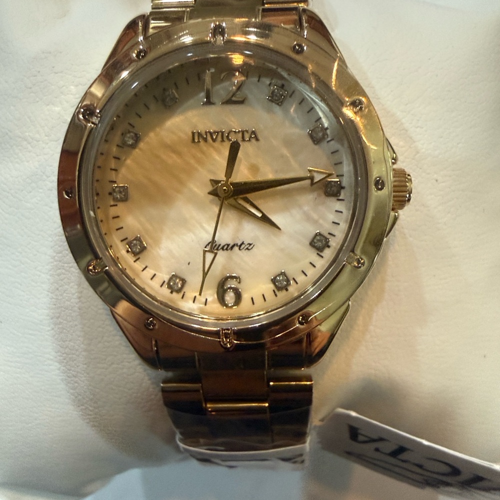 #55 Invicta Celestial Women’s Watch, 29mm, Gold